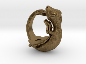 Gecko Size7 in Natural Bronze