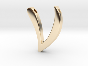Nu in 14K Yellow Gold