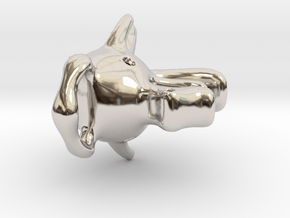 Dragoelephant Figurine in Platinum