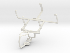 Controller mount for PS3 & HTC TyTN in White Natural Versatile Plastic