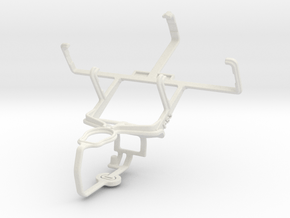 Controller mount for PS3 & HTC TyTN II in White Natural Versatile Plastic