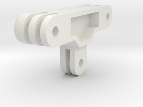 Custom 3 Headed Adapter in White Natural Versatile Plastic