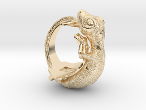 Gecko Size11 in 14K Yellow Gold