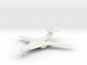 1/350 TU-160 Blackjack (x1) in White Natural Versatile Plastic