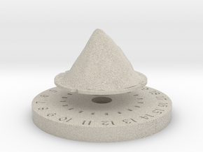 Life Counter - Mountain in Natural Sandstone