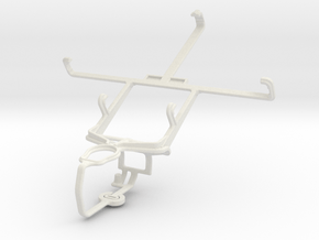 Controller mount for PS3 & LG Vu 3 in White Natural Versatile Plastic