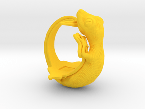 Gecko Size9 in Yellow Processed Versatile Plastic