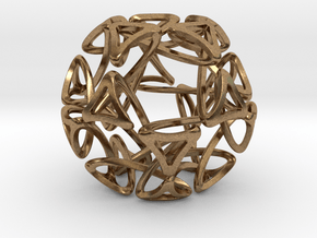 Pendant Dode in Natural Brass