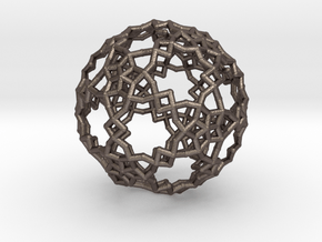 Sphere-132 in Polished Bronzed Silver Steel