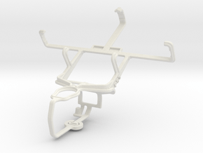 Controller mount for PS3 & Motorola Fire in White Natural Versatile Plastic