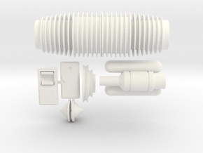 Merr Sonn Power 5 V 2.0 (no Flash Hider) Kit in White Processed Versatile Plastic