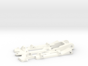888sr xl - 1/24 racer chassis 4.5" wb in White Processed Versatile Plastic