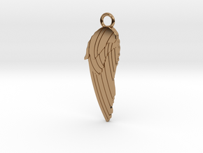 Angel Wing WBail in Polished Brass