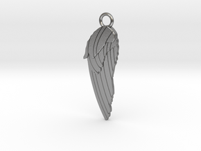 Angel Wing WBail in Natural Silver