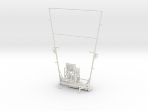 Ejection Seat 1:160 in White Natural Versatile Plastic: 1:160 - N