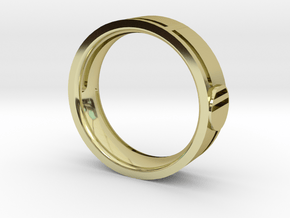 Men's Wedding Band in 18K Gold Plated