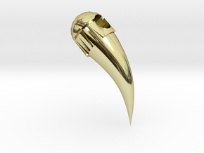 Claw Pendant in 18K Gold Plated