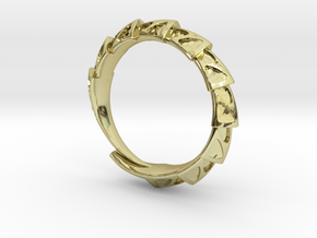 Carapace Ring in 18K Gold Plated