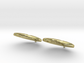 Star Pinwheel Earrings in 18K Gold Plated
