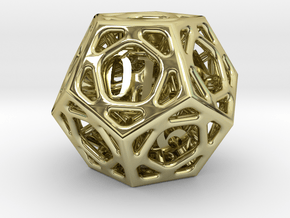 Cage d12 in 18K Gold Plated