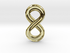 Infinity (large) in 18K Gold Plated