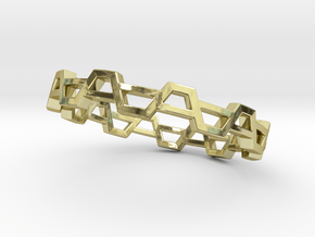 Trapezoid Ring in 18K Gold Plated