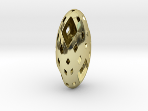 Menger Pebble in 18K Gold Plated