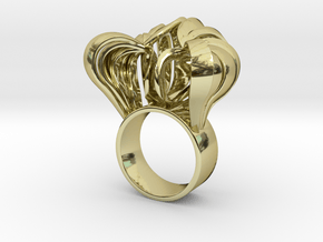 Pumpkin Ring Size 5 in 18K Gold Plated