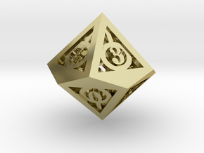 Deathly Hallows d10 in 18K Gold Plated