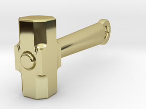 Mini Sledge Hammer Pendant in 18K Gold Plated