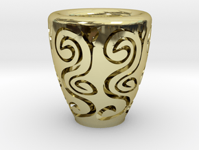 Orient coffee cup in 18K Gold Plated