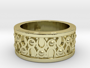 Minotaur Horn Ring in 18K Gold Plated