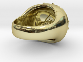 Marrakech Dome Ring in 18K Gold Plated
