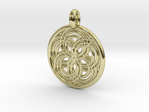 Carpo pendant in 18K Gold Plated