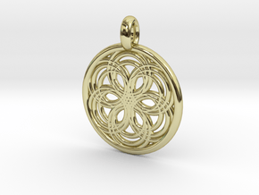 Carme pendant in 18K Gold Plated