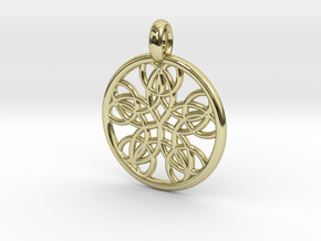 Isonoe pendant in 18K Gold Plated