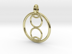 Kalyke pendant in 18K Gold Plated