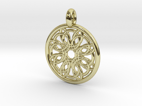Megaclite pendant in 18K Gold Plated