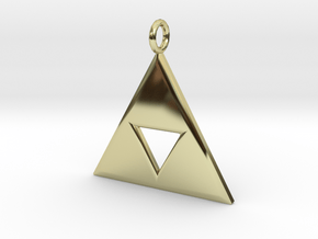 Triforce in 18K Gold Plated