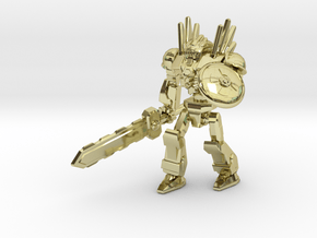 Mayan Doom Bot #2 in 18K Gold Plated