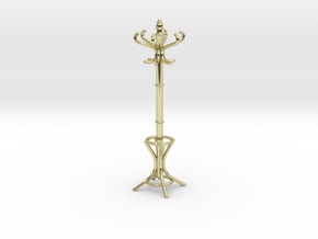 1:24 Miniature Coatrack in 18K Gold Plated