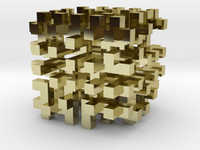 cube_10 in 18K Gold Plated