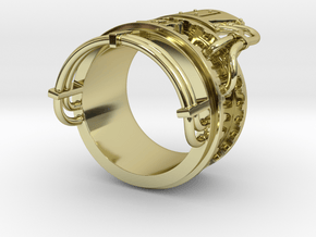 Steampower ring v2 in 18K Gold Plated