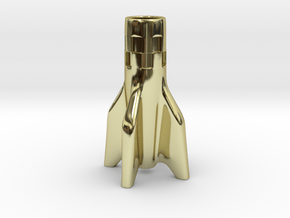 Stubby V2 Rocket Cigarette Stubber in 18K Gold Plated