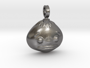 LoZ: Majora's Mask  - Goron Mask Charm in Polished Nickel Steel