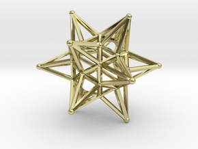 Dodeca Star Wire - 4cm in 18K Gold Plated