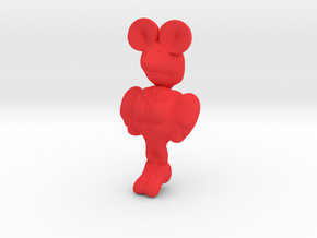 MICHAEL MOUSE in Red Processed Versatile Plastic