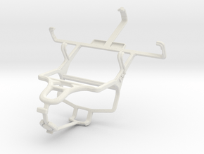 Controller mount for PS4 & Samsung Galaxy Y Duos S in White Natural Versatile Plastic