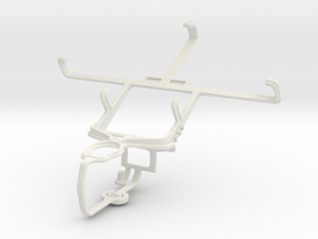 Controller mount for PS3 & Samsung Galaxy Win Pro  in White Natural Versatile Plastic