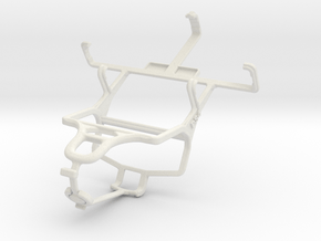 Controller mount for PS4 & Samsung Galaxy Y Plus S in White Natural Versatile Plastic